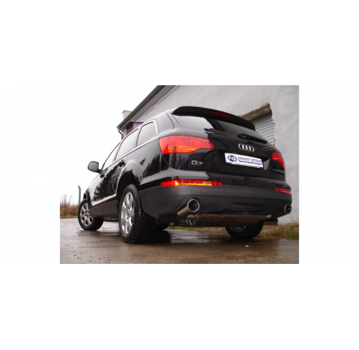 Escape FOX Audi Q7 - 3,0l TDI escape final salida duplex - 129x106 32 duplex