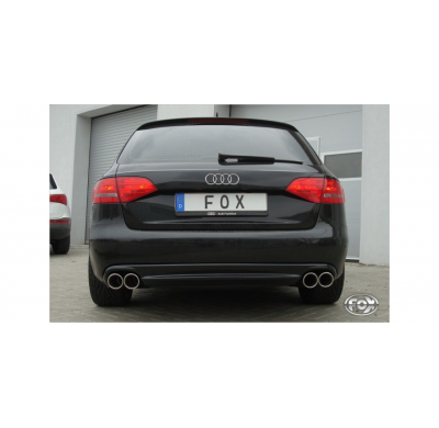 Escape FOX Audi A4/A5 type B8 + S-Line escape final duplex - 2x90 type 17 duplex