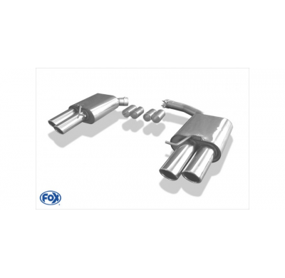 Escape FOX Audi A4/A5 type B8 + S-Line escape final duplex - 2x88x74 type 32 duplex