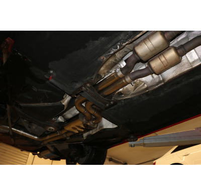 Escape FOX Audi S5 quattro type B8 3,0l escape delantero