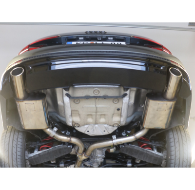 Escape FOX Audi A4 quattro B9 escape final duplex - 1x100 type 16 duplex