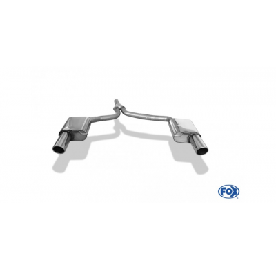 Escape FOX Audi A4 quattro B9 escape final duplex - 1x100 type 16 duplex