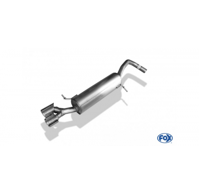 Escape FOX Audi A1 escape final - sin colas de escapes