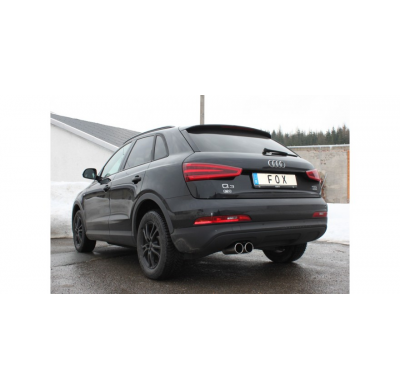 Escape FOX Audi Q3 Diesel escape final - 2x80 12
