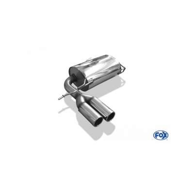 Escape FOX Audi Q3 Quattro Benzin escape final - 2x80 12