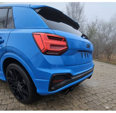 Salida final del silenciador Audi Q2 derecha/izquierda - 2x115x85 tipo 32 r Fox exhaust