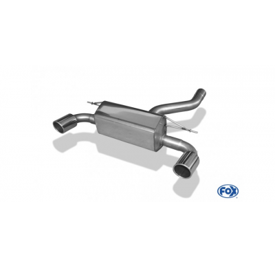 BMW F36 - 440i xDrive Grand Coupe - Paquete M - Escape trasero FOX - 1x100 tipo 16 derecha / izquierda - con válvula de escape