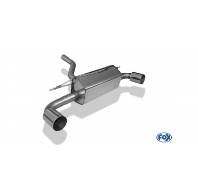 Escape FOX BMW F20/F21 - 120d escape final cross duplex - 1x100 type 10 duplex