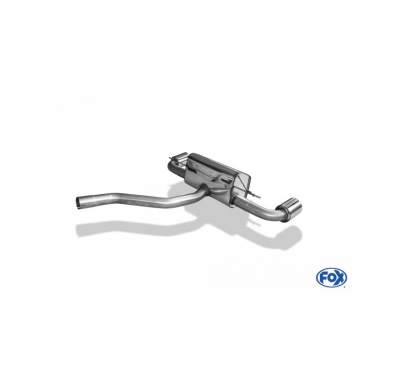 Escape FOX BMW F20/F21 - 120d escape final cross duplex - 1x100 type 10 duplex