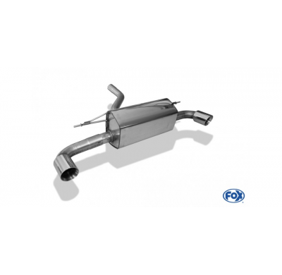 Escape FOX BMW F20/F21 - 120d escape final cross duplex - 1x90 type 25 duplex