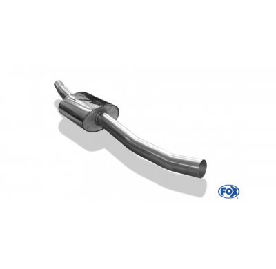 Escape FOX BMW E46 316Ti/ 318Ti escape delantero 1 entrada