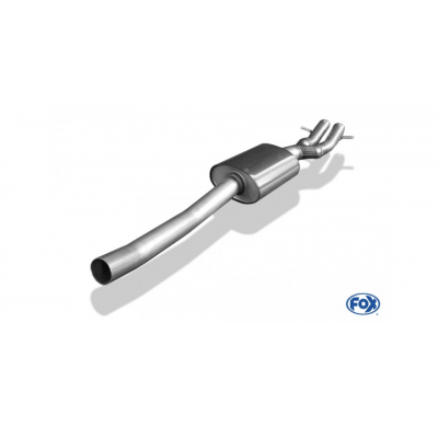 Escape FOX BMW E46 325Ti escape central doble entrada