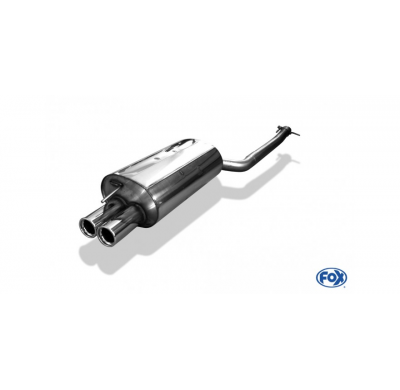 Escape FOX BMW E46 320d escape final 1 entrada - 2x76 13