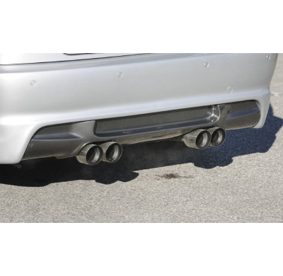 BMW E46 320/ 323/ 325/ 328/ 330 M3-Optik V2 Silenciador final c Fox exhaust