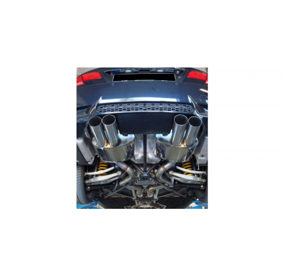 Escape FOX BMW E93 M3 Cabrio - Super Sound escape final duplex - 2x90 24 duplex