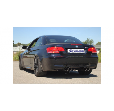 Escape FOX BMW E93 M3 Cabrio escape final duplex - 2x90 10 duplex