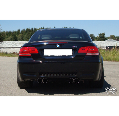 Escape FOX BMW E93 M3 Cabrio escape final duplex - 2x90 10 duplex