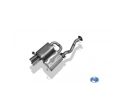 Escape FOX BMW E90/91 - 325i escape final - 2x80 24