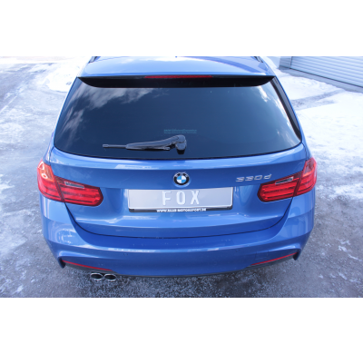BMW BMW F30 / 31 - 330d Escape trasero FOX - 2x76 tipo 16