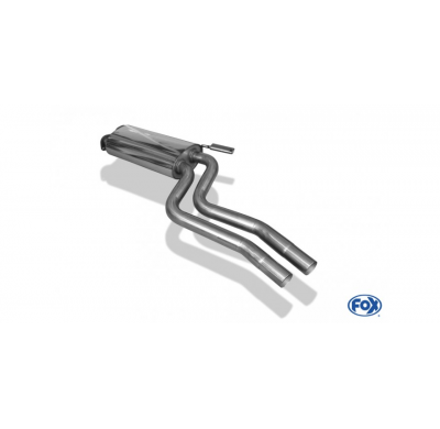 Escape FOX BMW E34 530i escape delantero