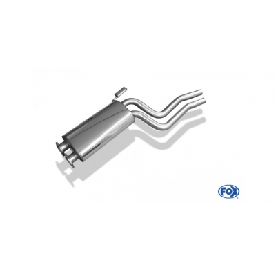 Escape FOX BMW E34 530i escape delantero