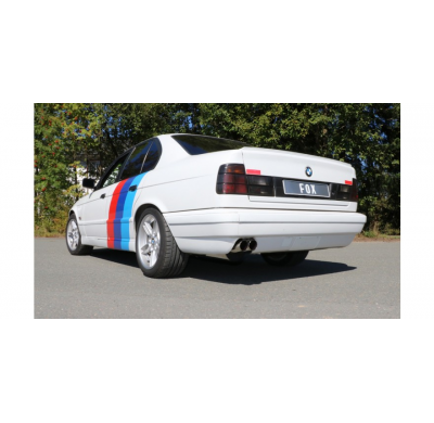 Escape FOX BMW E34 525i/530i escape final - 2x76 type 14