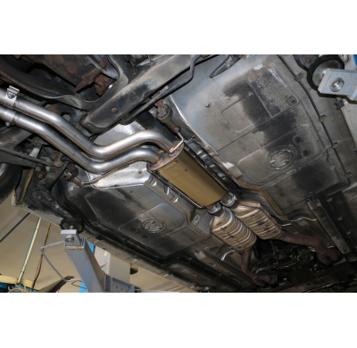 Escape FOX BMW E34 530i escape delantero