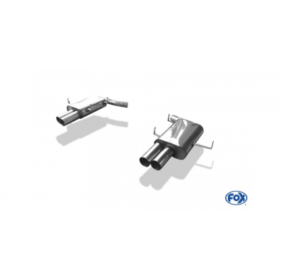 Escape FOX BMW E39 M5 escape final duplex - 2x80 10 duplex