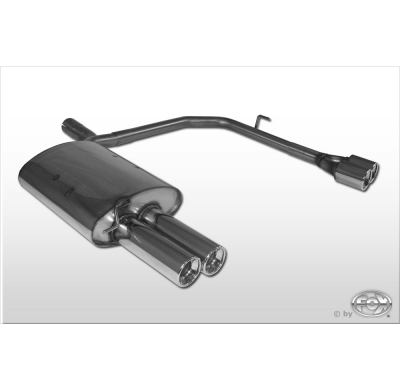 Escape FOX BMW E60 520i/ 523i/ 525i/ 530i escape final salida duplex - 2x76 13 duplex