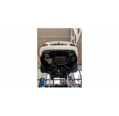 BMW E60/61 - 520i/ 523i/ 525i/ 530i Escape deportivo salida derecha/izquierda - 2x80 tipo 10 derecha/izquierda M5-Look