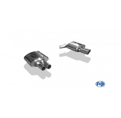 Escape FOX BMW F10 535i escape final duplex - 2x80 12 duplex