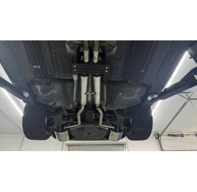 Silenciador delantero del BMW E38 735i Fox exhaust