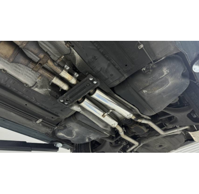 Silenciador delantero del BMW E38 735i Fox exhaust