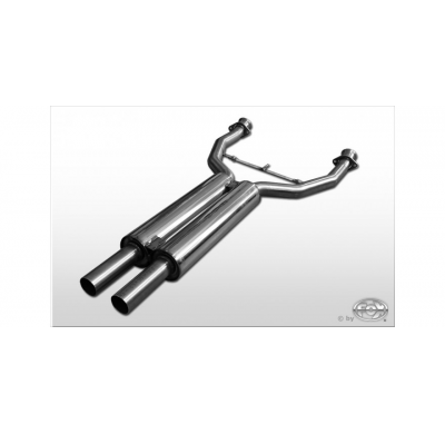 Escape FOX BMW E65 735i/ 745i escape delantero - diametro: 76mm