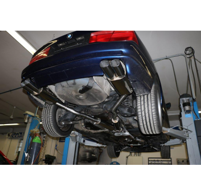 FOX Escape trasero derecho / izquierdo - 2x93x79 tipo 70 BMW E31 850i