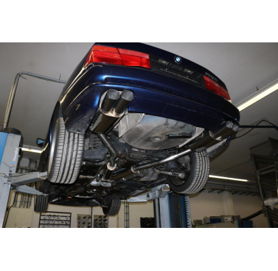 FOX Escape trasero derecho / izquierdo - 2x93x79 tipo 70 BMW E31 850i