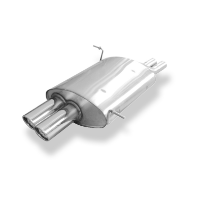 Escape FOX BMW Z3/ Z3 Coupe 3,0l escape final - 2x80 17