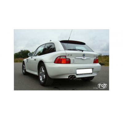 Escape FOX BMW Z3/ Z3 Coupe 3,0l escape final - 2x80 17