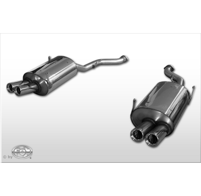 Escape FOX BMW Z3 M escape final duplex - 2x76 13 duplex