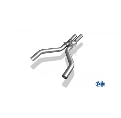 Escape FOX BMW Z4 E89 - sDrive 35i X-Pipe between escape final an catalizador