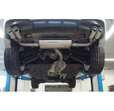 Escape FOX BMW X3 F25 - 3,0l gasolina escape final - 2x90 17 duplex