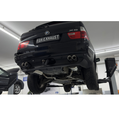 Silenciador final BMW X5 E53 derecho/izquierdo - 2x80 tipo 25 derecho/izquierdo Fox exhaust