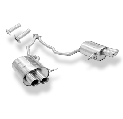 Silenciador final BMW X5 E53 derecho/izquierdo - 2x80 tipo 25 derecho/izquierdo Fox exhaust
