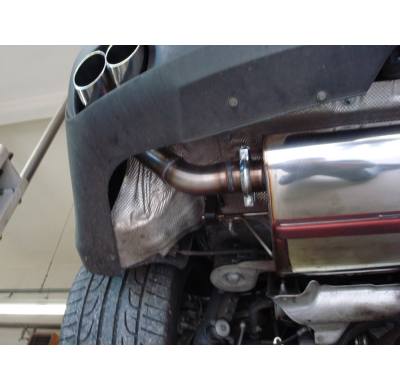 Escape FOX BMW X5 - E70 escape final cross salida duplex, entre doble entrada - 2x80 14 duplex