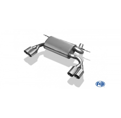 Escape FOX BMW F30/31 - 320d/ F32 - 420d Coupe M-Paket escape final salida duplex - 2x90 16 duplex