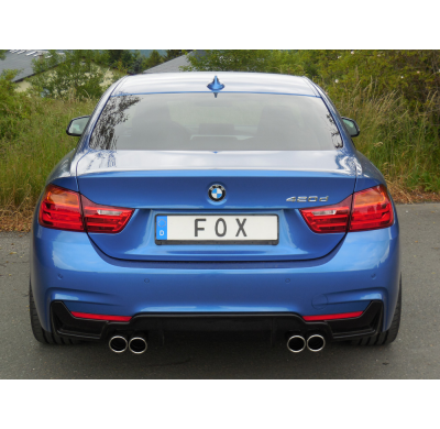 Escape FOX BMW F30/31 - 320d/ F32 - 420d Coupe M-Paket escape final salida duplex - 2x90 16 duplex