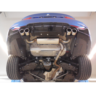 Escape FOX BMW F30/31 - 320d/ F32 - 420d Coupe M-Paket escape final salida duplex - 2x90 16 duplex