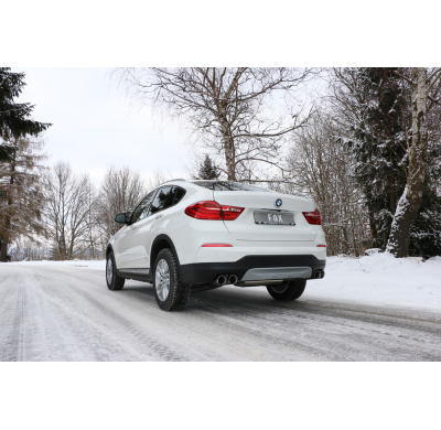Escape FOX BMW X4 F26 sin Pack-Mescape final izquierda/right - 2x90 type 25 duplex