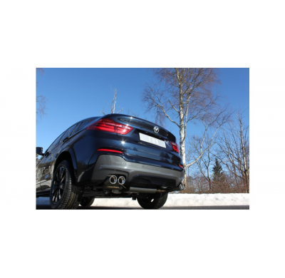 Escape FOX BMW X4 F26 - 35i escape final exit left/right - 2x90 17 righ/left