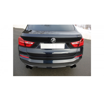 Escape FOX BMW X4 F26 - 20d/ 30d escape final exit left/right - 2x90 25 duplex black